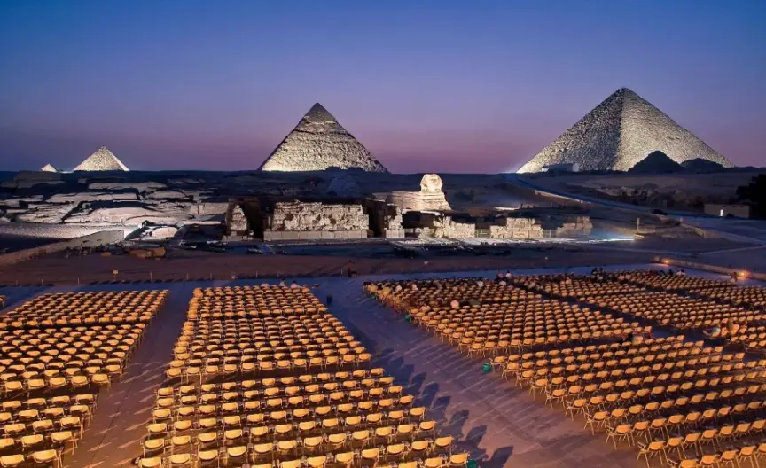 Giza Pyramids Tour, Sound and Light Show with Lunch